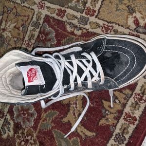 Vans size 7.5 black